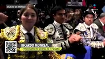 Ricardo Monreal se reúne con simpatizantes en la Arena México