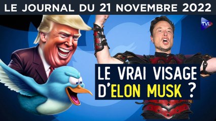 Twitter, Tesla, SpaceX, Neuralink… qui est vraiment Elon Musk ? - JT du lundi 21 novembre 2022