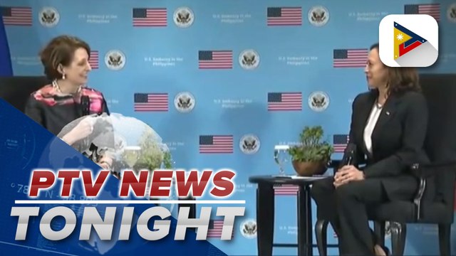 US VP Kamala Harris attends town hall meeting on women empowerment