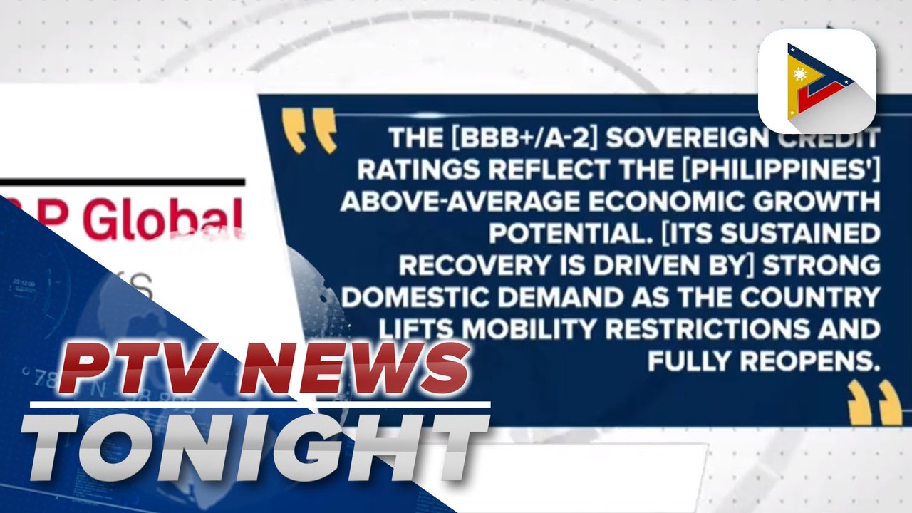 S&P affirms PH ‘BBB+/A-2’ credit ratings, stable outlook - video ...