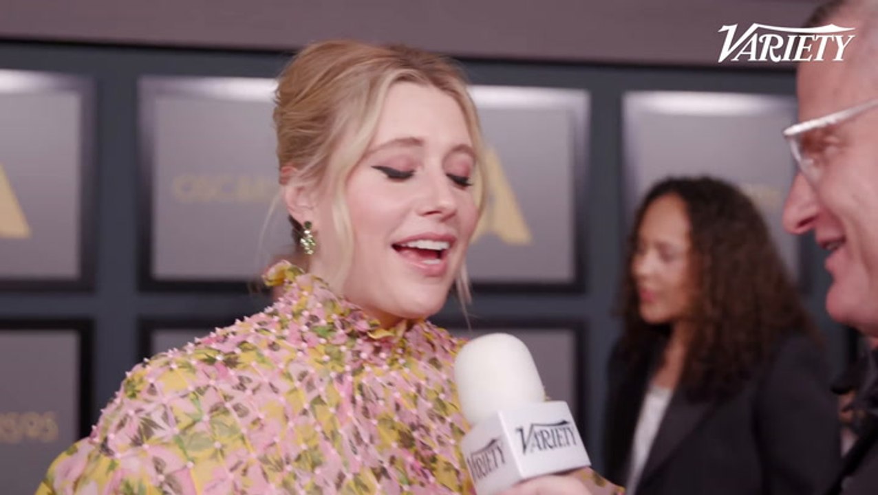 Greta Gerwig at the Governers Awards