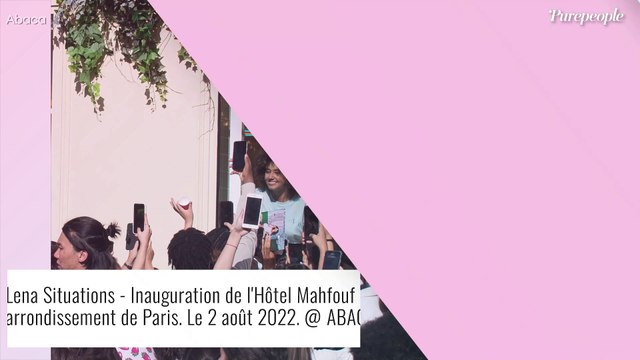 Léna Situations : Robe très spéciale et gâteau XXL... Fête d'anniversaire démesurée pour ses 25 ans