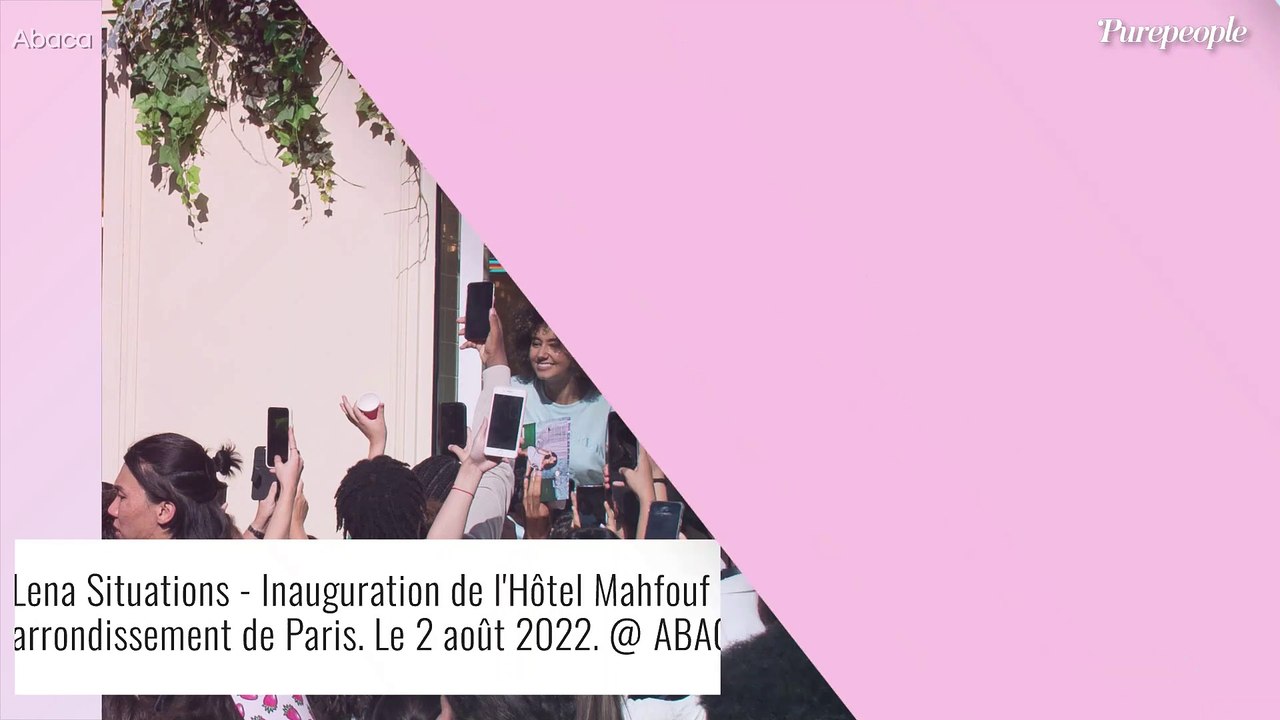 Léna Situations : Robe très spéciale et gâteau XXL... Fête d'anniversaire démesurée pour ses 25 ans