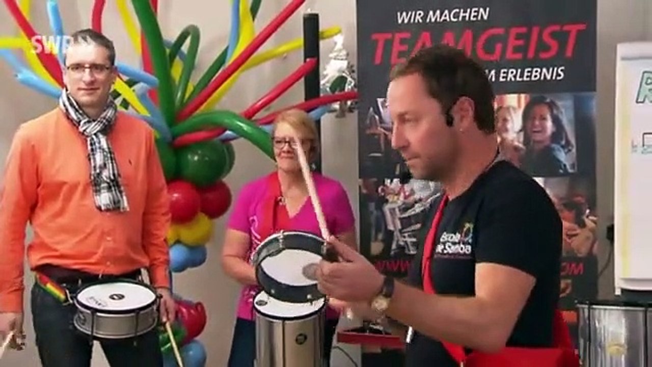 Teambildung mit samba trommeln