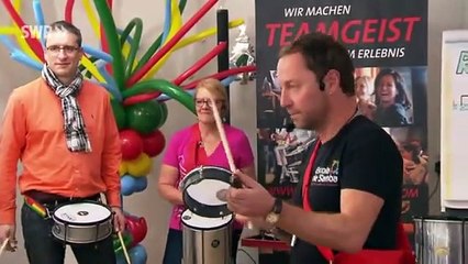 Teambildung mit Samba Trommeln