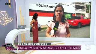 Show sertanejo acaba com morte no interior de São Paulo 21/11/2022 14:41:29