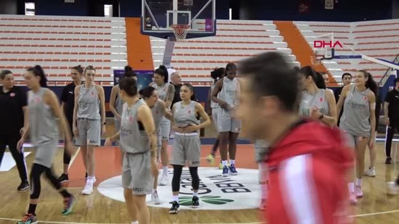 SPOR A Milli Kadın Basketbol Takımı, Arnavutluk ve Slovenya maçı  hazırlıklarına başladı - Dailymotion Video