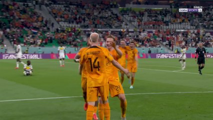 Davy Klaassen marque le deusième but de la partie et met fin aux espoirs des Sénégalais