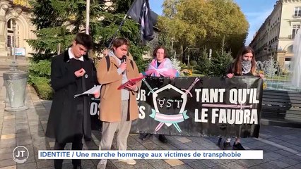 IDENTITÉ / Une marche hommage aux victimes de transphobie