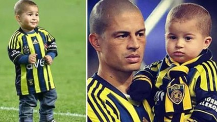 Alex'in sevimli oğlu büyüdü, babasının kopyası oldu! Futbolculuğu da bir o kadar iyi