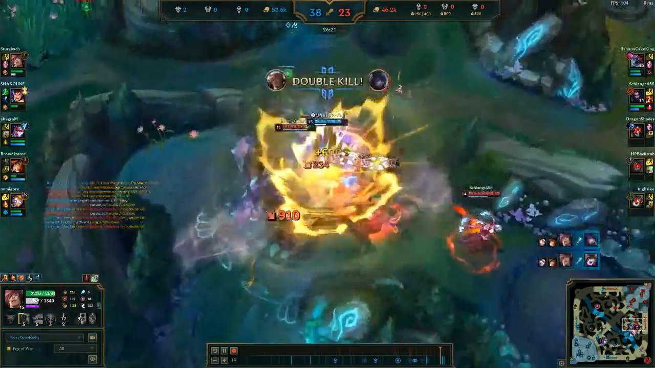 Sett utilizando sua ultimate para ganhar o jogo