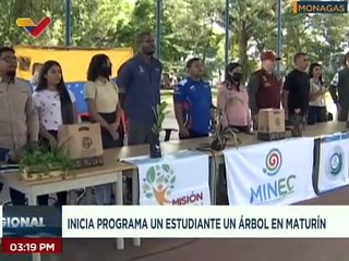 Monagas | 444 instituciones educativas reciben semillas para siembra de árboles en Maturín​