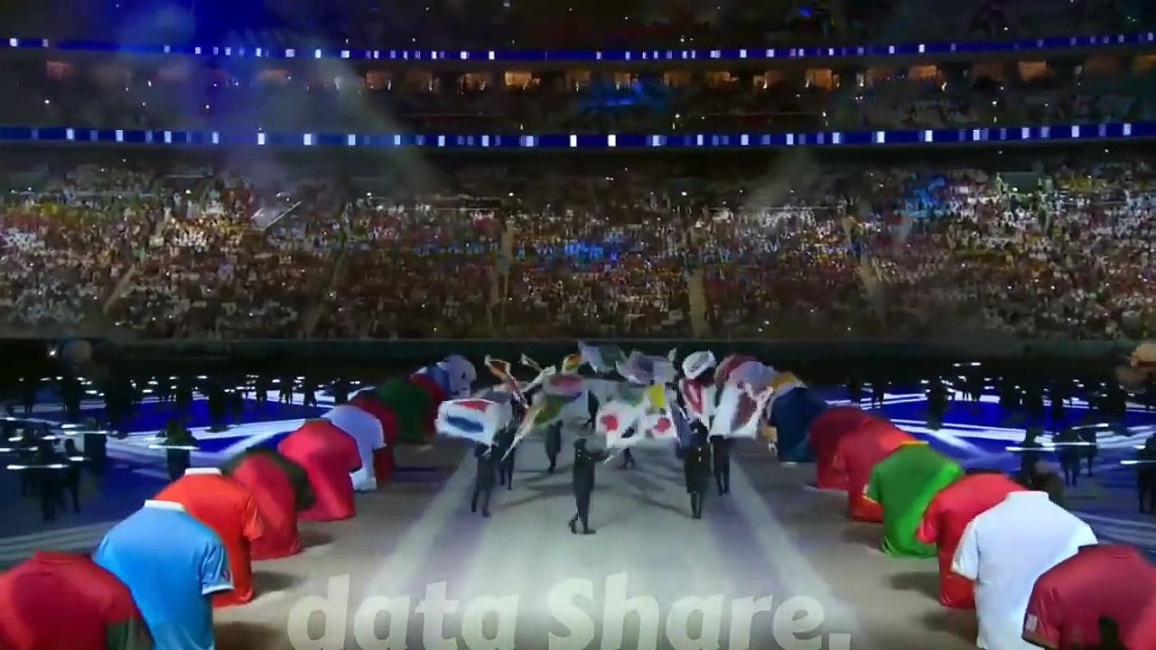 full Ceremony fifa World Cup 2022 Qatar Jung Kook BTS sing in ceremony