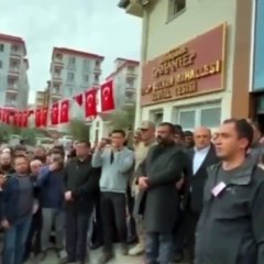 Şehit Teğmen Öztürkmen'i Harbiye Marşı'yla uğurladılar