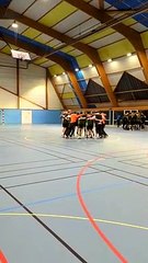 Senior A après la victoire contre Vieux Condé, samedi soir