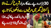 1 Egg 1000 Rupees - 30000 Se Business Shuru Karne Wala Pakistani Ghar Me Murgiyon Se Lakho Kamata Ha