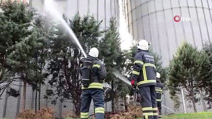 Edirne’de yağ fabrikasındaki yangın ürkütücü boyuta ulaştı