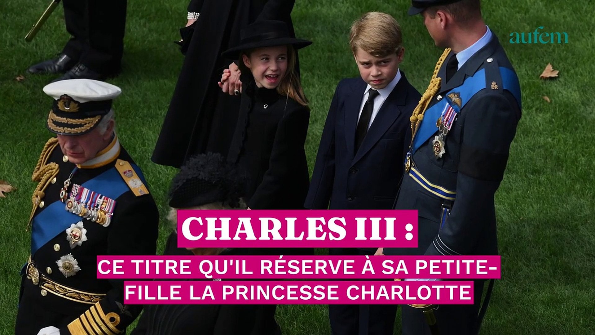 Charles III : ce titre qu'il réserve à sa petite-fille la princesse  Charlotte - Vidéo Dailymotion