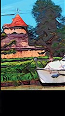 5 - CHATILLON EN BAZOIS Canal et château