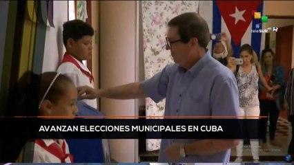 Скачать видео: teleSUR Noticias 11:30 27-11: Cuba vota por sus delegados del Poder Popular