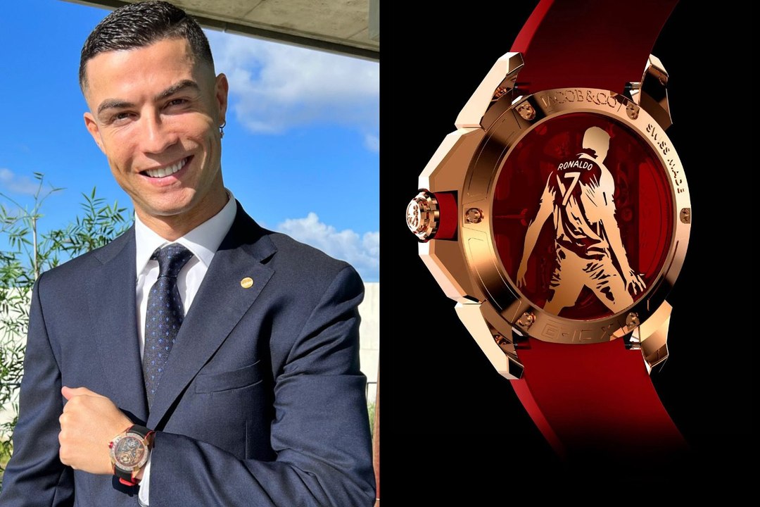La nouvelle montre signature à 141 317 € de Cristiano Ronaldo