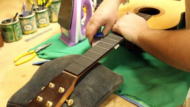 Repairing a Seriously Broken Acoustic Guitar-Cracked back, Neck Reset, Broken Truss Rod...
