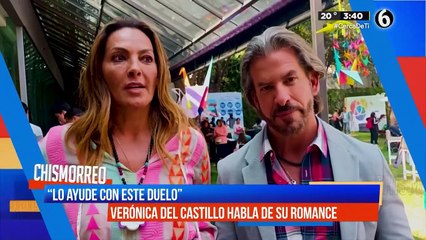 Verónica del Castillo feliz con su nuevo novio