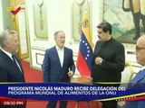 Presidente Maduro recibe delegación del Programa Mundial de Alimentos de la ONU en Miraflores