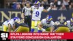 NFLPA Looking Into Rams Handling of Stafford Concussion Evaluation