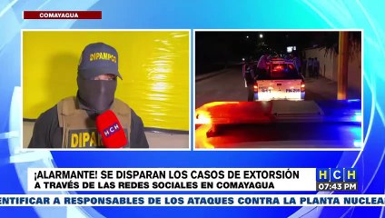Se disparan los casos de extorsión a través de las Redes Sociales en Comayagua
