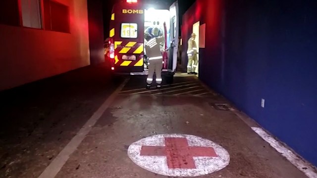 Motociclista de 23 anos sofre laceração no rosto ao cair de moto na BR-277 e é levado ao HUOP