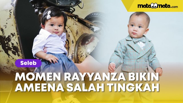 Viral Momen Rayyanza 'Nyosor' Bikin Ameena Salah Tingkah: Jiwa Raffi Ahmad Mengalir