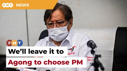 We’ll leave it to Agong to choose PM, says Abang Jo