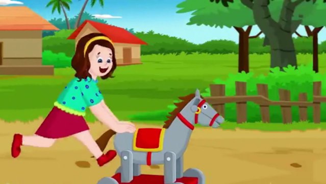 Lakdi ki Kathi Kathi Pe Ghoda - Hindi Nursery Rhymes - Kids song