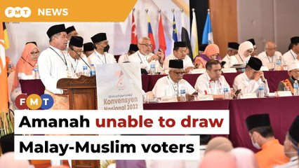 Amanah seen as traitors by Malay-Muslim voters, says analyst