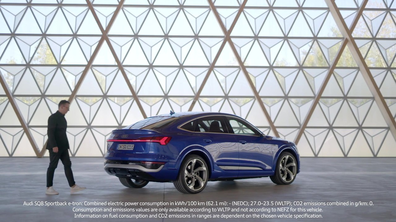 Frisches Gesicht und neue CI - Das Exterieurdesign des Audi SQ8 Sportback e-tron