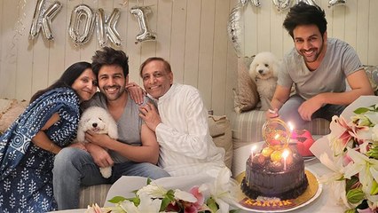 Download Video: Kartik Aryan Birthday Celebration With Family, Full Inside Video मिला Special Surprise*Entertainment