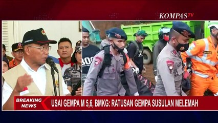 Download Video: Menko PMK: Gempa Susulan yang Guncang Cianjur Sudah Terjadi 122 Kali