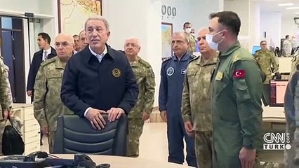 Son dakika haberi: Cumhurbaşkanı Erdoğan, Bakan Akar'dan harekat ile ilgili bilgi aldı