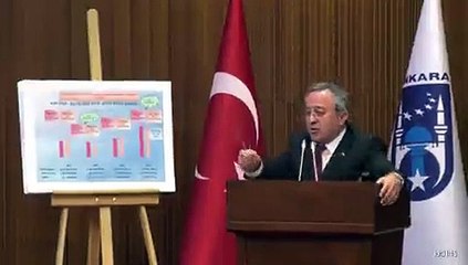 Ankara'da AKP'li Meclis üyesinin sunumu gündem oldu...
