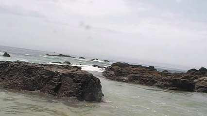 The waves of Laguna Beach California.