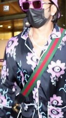 दुबई से इस खास स्टाइल में लौटे Ranveer Singh