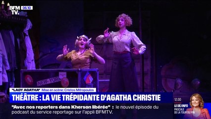 "Lady Agatha": la vie trépidante d'Agatha Christie racontée sur scène