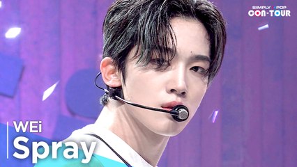 [Simply K-Pop CON-TOUR] WEi(위아이) - ‘Spray’ _  Ep.542 | [4K]