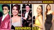 List Of Winners Of Filmfare Middle East Achievers Awards Ranveer,Govinda, Shehnaaz,Tamannaah,Janhvi