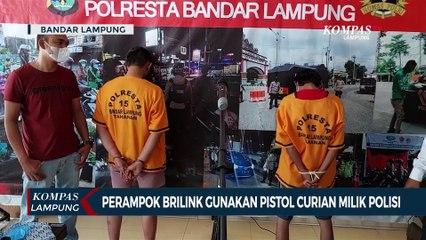 Perampok Agen Brilink Gunakan Pistol Curian Milik Polisi!
