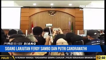 Sidang Lanjutan Pemeriksaan Saksi Kasus Pembunuhan Brigadir J
