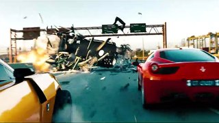 Transformers_ Dark of the Moon (2011) - Freeway Chase - Only Action [4K]