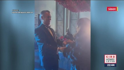 Bailando reguetón, “El Bronco” disfruta los XV años de su hija