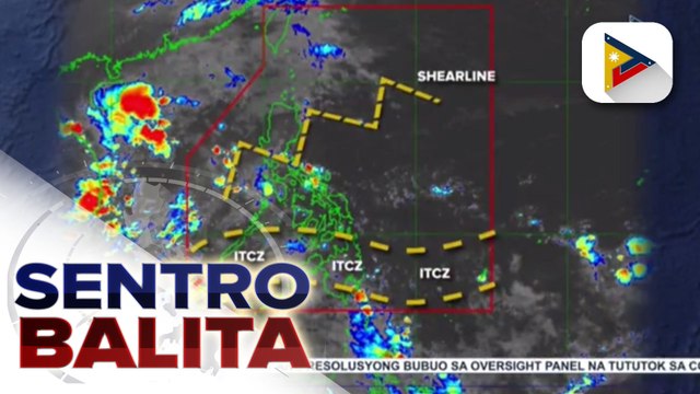 ITCZ, nakaaapekto sa Palawan at Mindanao; Easterlies, nagpapaulan sa silangang bahagi ng bansa